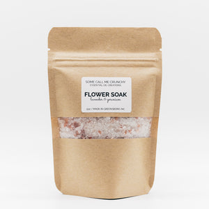 Flower Soak ~ Detox Bath Salts