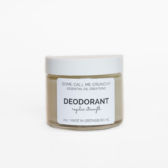 Aluminum Free Natural Deodorant ~ Regular Strength