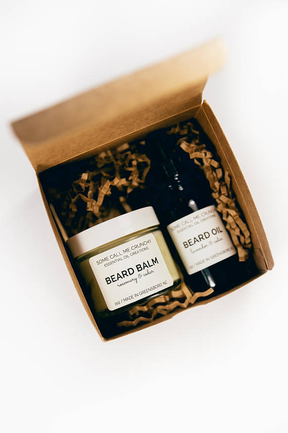 Beard Care Gift Box ~ Beard Balm & Beard Oil