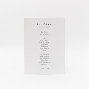 Winter Poem Prints