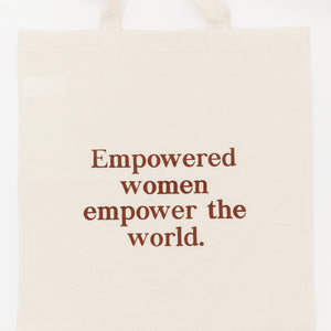 Empowered Women Canvas Tote Bag