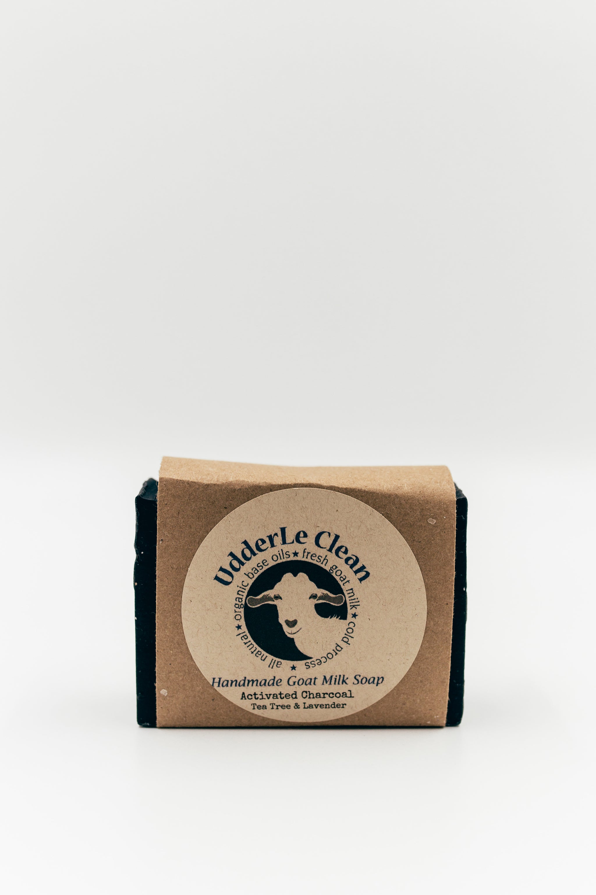 Goat's Milk Soap - Activated Charcoal Teatree & Lavender