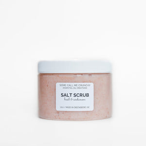 Salt Scrub ~ Pink Himalayan Salt & Coconut Oil